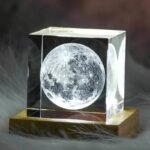 accessoire decoratif moderne lune 6cm x avec eclairage led 229 1