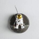 accroches murales astronautes 15cm x 10cm pour chambre a coucher peche 509 1