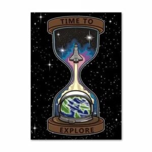 affiche deco spatiale pour passionnes dastronomie 30 x 40 cm 742 1