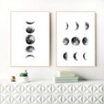 affiche des phases de la lune hommage a lastre nocturne 109 1