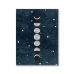 affiche des phases de la lune pour chambre denfant 30 x 40 cm 946 1