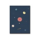 Poster Planètes Système Solaire Toile