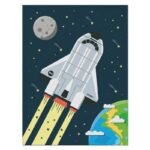 affiche inspirante dastronaute pour futurs explorateurs de lespace 30x40cm 979 1