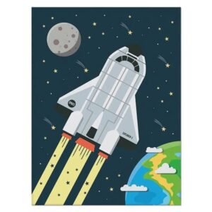 affiche inspirante dastronaute pour futurs explorateurs de lespace 30x40cm 979 1