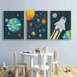 affiche inspirante dastronaute pour futurs explorateurs de lespace 487 1