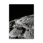affiche vintage de la surface lune pour votre deco avec lampe 30 x 45 cm 239 1