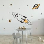 autocollant fusee spatiale pour une deco galactique creative 388 1