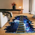 Autocollants 3d Marchez Dans L&rsquo;espace