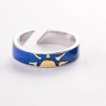 Bague Soleil Et Lune Argent