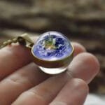 Beauté Fragile De La Terre Vue Depuis L’espace - Bronze