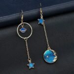 Boucles D’oreilles Asymétriques Étoilées