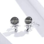Boucles D&rsquo;oreilles Argent Astronautes