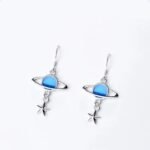Boucles D&rsquo;oreilles Neptune Étoilées