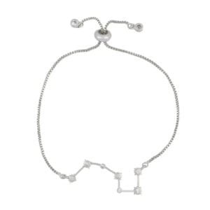 Bracelet Constellation En Zircon Cubique Pour Un éclat Unique - Argenté