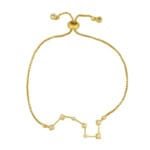 Bracelet Constellation En Zircon Cubique Pour Un éclat Unique - Doré