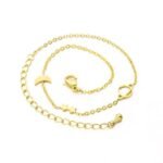 bracelet elegant aux motifs planetaires et etoiles dore 554 1