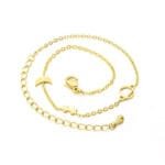Bracelet élégant Aux Motifs Planétaires Et étoilés - Doré