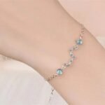 Bracelet Argent Zircon Constellation