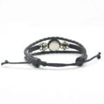 Bracelet Fluorescent Avec Tourbillon D’étoiles Lumineux