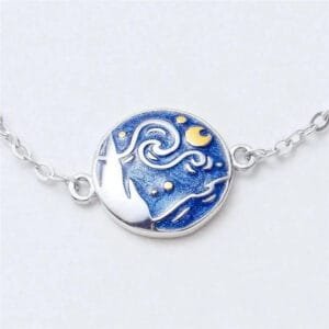 Bracelet Nuit étoilée Inspiré Par Van Gogh