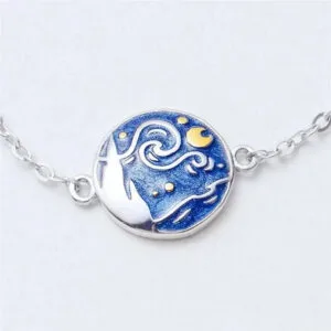 Bracelet Nuit étoilée Inspiré Par Van Gogh