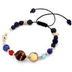 Bracelet Planètes Du Système Solaire: Unissez-vous Aux étoiles - Ficelle