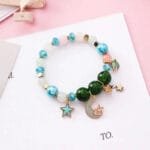 Bracelets Spirituels Inspirés Des étoiles Et De L’univers - Vert