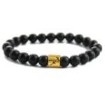 Bracelets Zodiacaux En Pierres Noires Pour Votre Quête D’identité - Sagittaire