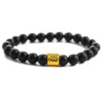 Bracelets Zodiacaux En Pierres Noires Pour Votre Quête D’identité - Verseau