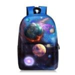 Cartable Décoré Des Planètes Et Motifs Spatiaux