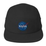 Casquette 5 Panneaux Nasa Brodée