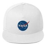 Casquette Avec Le Logo Mythique De La Nasa Meatball - Blanc