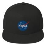 casquette avec le logo mythique de la nasa meatball noir 479 1