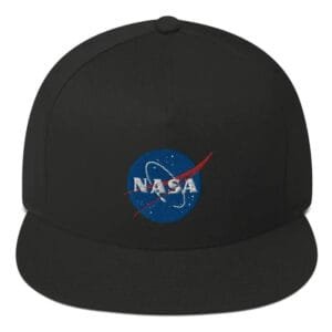 Casquette Avec Le Logo Mythique De La Nasa Meatball - Noir