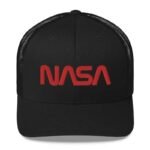 casquette nasa camionneur au style vintage intemporel noir 353 1