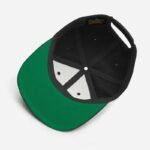 casquette nasa noire avec logo brode en relief 3d 986 1