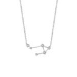Collier Constellation Du Zodiaque Pour Illuminer Votre Cou - Balance-argenté