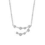 Collier Constellation Du Zodiaque Pour Illuminer Votre Cou - Capricorne-argenté