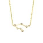 Collier Constellation Du Zodiaque Pour Illuminer Votre Cou - Gémeaux-doré