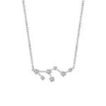 Collier Constellation Du Zodiaque Pour Illuminer Votre Cou - Lion-argenté