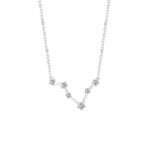 Collier Constellation Du Zodiaque Pour Illuminer Votre Cou - Poisson-argenté