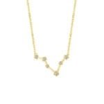 Collier Constellation Du Zodiaque Pour Illuminer Votre Cou - Poisson-doré