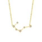 Collier Constellation Du Zodiaque Pour Illuminer Votre Cou - Taureau-doré