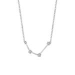 Collier Constellation Du Zodiaque Pour Illuminer Votre Cou - Verseau-argenté