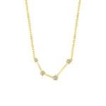 Collier Constellation Du Zodiaque Pour Illuminer Votre Cou - Verseau-doré