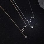 Collier étoilé Avec Pendentif Grande Ourse En Zircons Cubiques