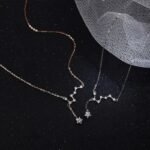 collier etoile avec pendentif grande ourse en zircons cubiques 159 1