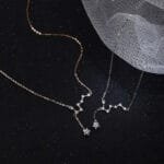 Collier étoilé Avec Pendentif Grande Ourse En Zircons Cubiques