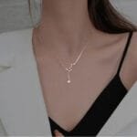 Collier étoilé Avec Pendentif Grande Ourse En Zircons Cubiques