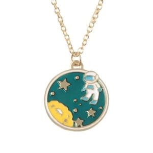 Collier Petit Astronaute: Restez Toujours Dans Les étoiles